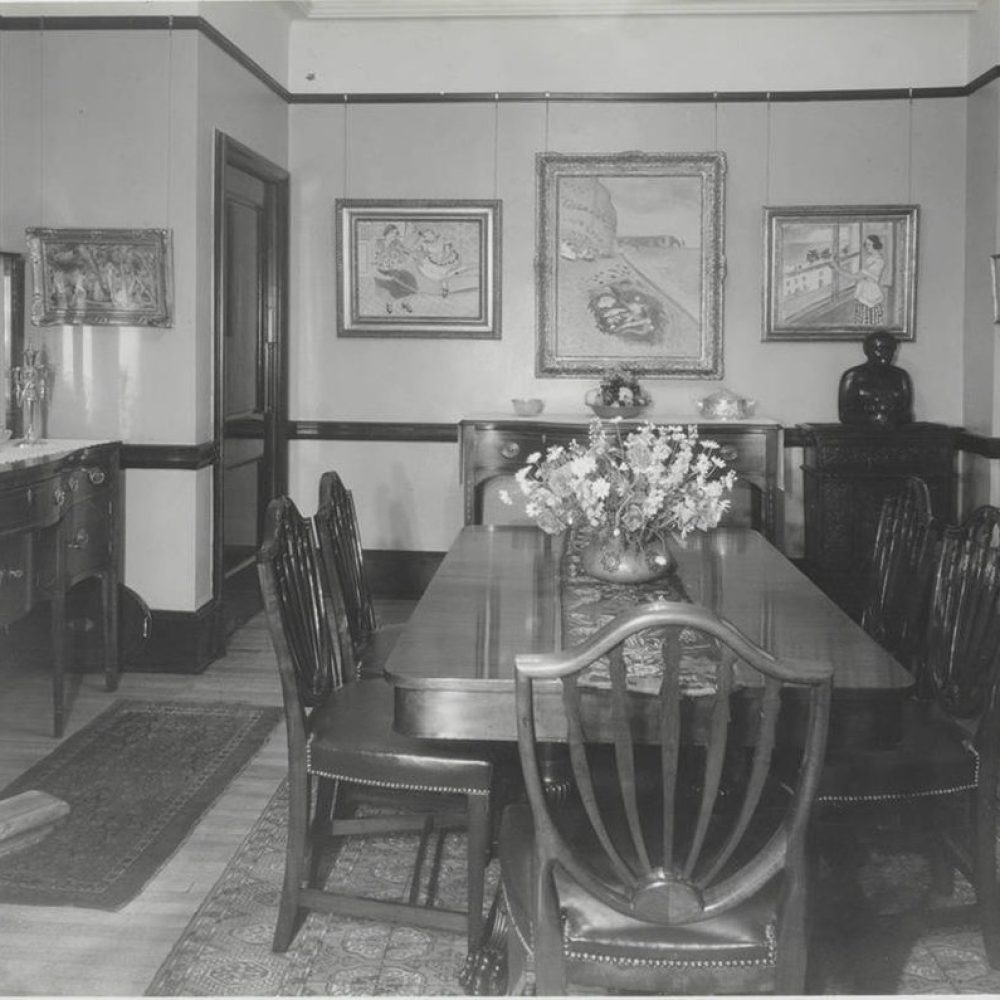 8. Cone Sisters dining room